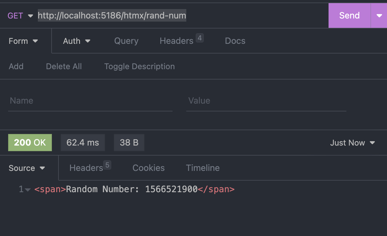 Test Endpoint